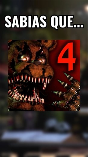 SABIAS QUE EN FNAF4🤔✅‼️#fnaf #fnaf2 #fnaf4 #fivenightsatfreddys #fyp #viral #nightmare #parati #xd