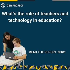 As EdTech becomes an essential part of classrooms, what unique roles can both teachers and technology play in providing quality education to students? Here's what we discovered: https://oer-prj.com/47KftKA | OER Project