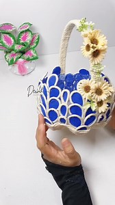 1M views · 10K reactions | :: Membuat keranjang cantik dari galon le minerale 殺殺殺 #fyp #videoviralシ #video #tutorial #jangkauanluas @sorotan | Dewi Astuti Abdullah | Facebook