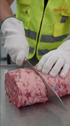 How I Slice Meat Loaf Perfectly Using a Razor Sharp Knife #customknife #butcherscut #butcherbox