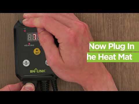 Digital Heat Mat Thermostat Controller 40-108°F BN-LINK