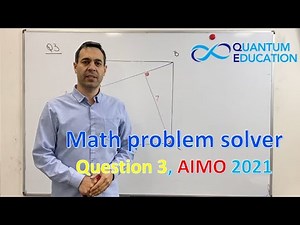 AIMO 2021 key problem solver Question 3.