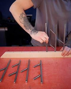 Rebar Clothes Hanger | Crafty Panda