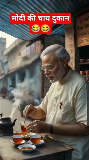 modi ki chai dukan 😂😂 #subscribe #funnyshorts #ytshortsindia #shortvideo
