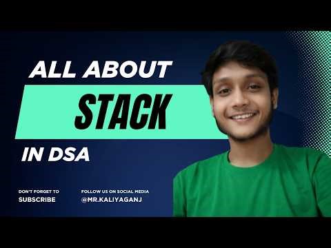 Stack LIFO Concept | Real-World Applications & Step-by-Step Code | DSA Implementations | JAVA