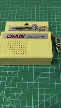 This is what an alarm looked like in 1982… and it made you deaf 😱🔔