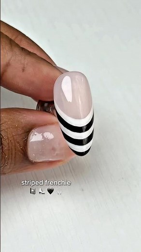 I made KYLIE JENNERS nails 🎱☁️☕️ #nails #frenchtipnails #nailtutorial #gelx #nailart #nailtech