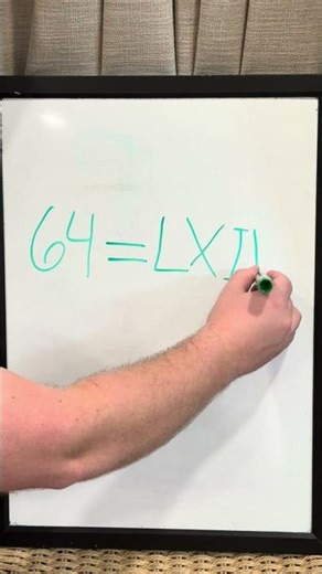 How to Write 64 in Roman Numerals