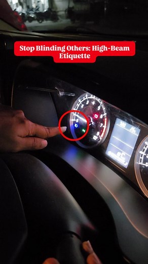 Blinding oncoming traffic isn’t “better visibility.” Here’s a simple guide to what high beam actually is, when to use it, and the one place you should never turn it on. Watch till the end and follow @automeraki Gujarat's best automobile account. . . #automeraki #cartips #highbeam #lowbeam #headlightetiquette #nightdrivng [Automeraki, How to use high beam, what are high beam lights, Night car driving tips] | Auto Meraki