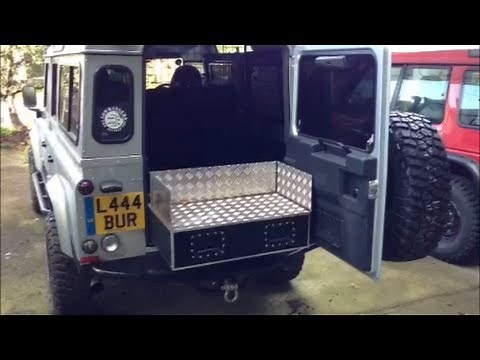 Custom made Mobile Storage/Drawer for Land Rover - Defender 110 & DISCO 1