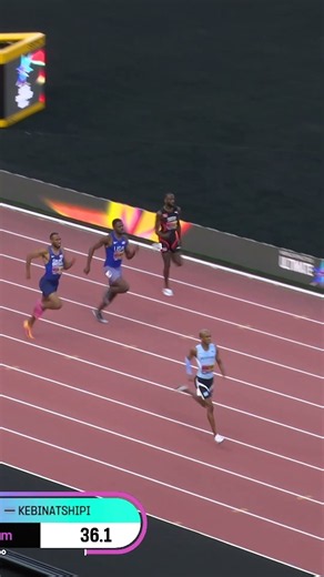 Kebinatshipi clocks 5th fastest 400m of all time with 43.39 in Budapest #WorldAthleticsUltimate