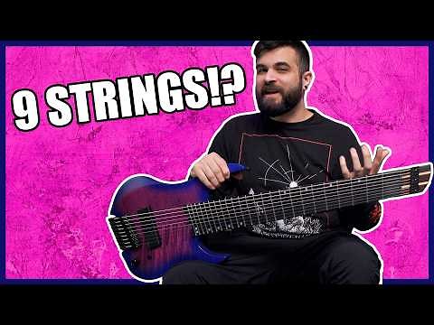 This 9 String Is BRUTAL AF! (Legator Guitars G9F Demo)