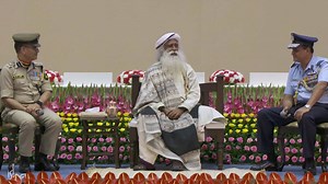 1.5M views · 5.7K reactions | How to Remain Calm and Balanced in Extreme Situations? Sadhguru talks about what it takes for a soldier to stay calm in hostile situations... Watch this video below to find out how! | Isha Foundation | Facebook