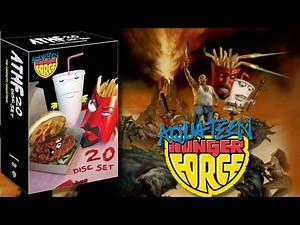 Aqua Teen Hunger Force Complete Series DVD Unboxing