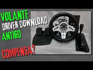 How to download the driver for an old PS2 steering wheel.