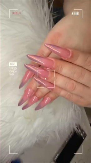 Soft pink with a little glow-up energy ✨💖 #nails
