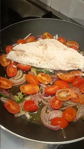 filetti di #scorfano con #datterini #ricettefacili #ricette #pesce