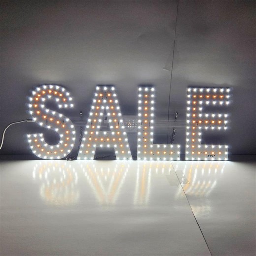 EPL SALE Yellow, LED 2G Blinking Sign, Eye-catching, Super Bright, 8"x22", Remote Control & Business Decor - Retail Shop Window Display - Etsy