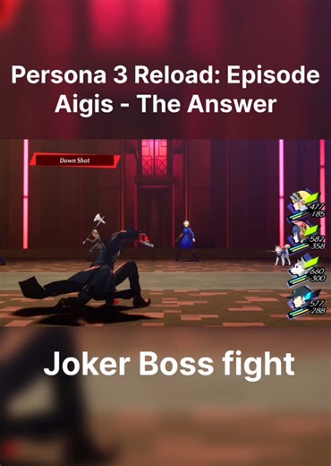 Persona 3 Reload: Aigis vs. Joker Boss Battle Strategies