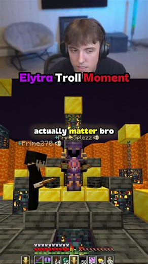 Minecraft Elytra Give Away Troll On Donut SMP
