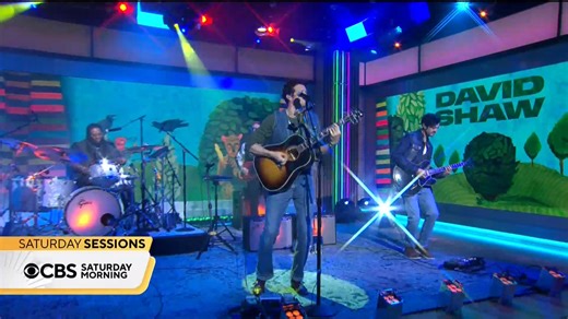 Singer-songwriter David Shaw performs "When You Love Somebody" from his new album "Take a Look Inside" on #SaturdaySessions. | CBS News