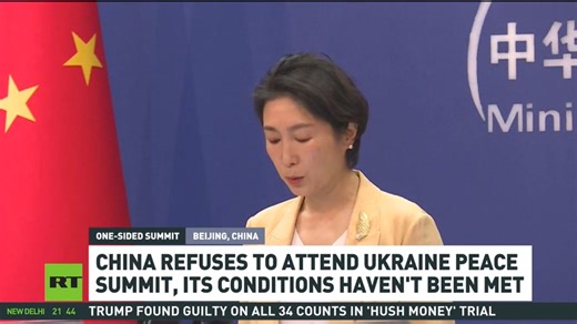 China refuses to take part in Ukraine peace summit in Switzerland China has refused to attend Switzerland’s summit on Ukrainian conflict as its requirements to invite both Ukraine and Russia were ignored. | Forbidden News