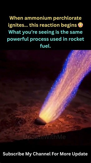When This Chemical Ignites… It Turns Into Rocket Fuel 😳🔥 #shorts #viral #science #chemistry #rocket