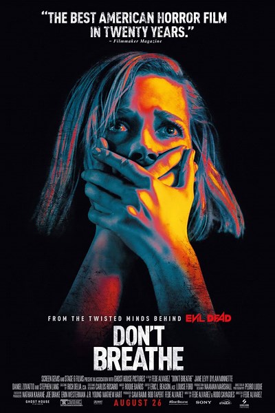 Don't Breathe (2016) ⭐ 7.1 | Crime, Horror, Thriller