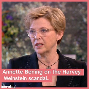 ‘It happens in Hollywood a lot. Now that the specifics have come to light that are so shocking… maybe it’s a tipping point in the culture’ says Hollywood star Annette Bening on the recent Harvey Weinstein scandal. | This Morning