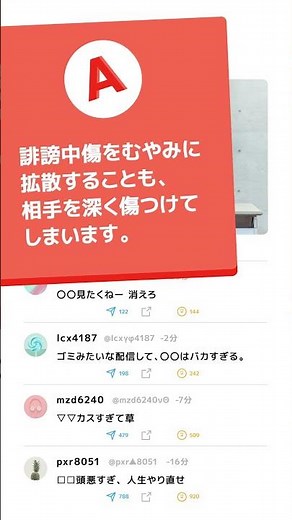 デジタルリスク対策ドリル「vol.2_誹謗中傷」 #shorts