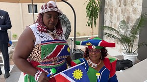 AFCON 2023 Namibia 🇳🇦 vs Angola 🇦🇴 Predictions MATCH-DAY FEVER | Brave Warriors supporters, Queen-Mara Kandjiriomuini and Hertha Ndenderemo Masule in Côte d’Ivoire are ready for the match between Namibia and Angola in Bouake. 📹 Michael Ditu | Nbcsport