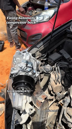 Repairing a 2012 Toyota Highlander AC Compressor