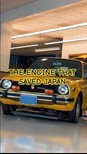 The Engine That Saved Japan — How Honda Outsmarted the World #shorts #hondacvcc #carhistory