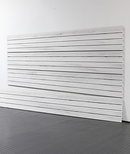 Standard Duty Garage Slatwall | storeWALL | Garage Storage | PVC Slatwall