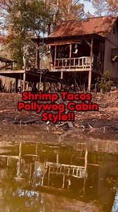 98K views · 2.2K reactions | Shrimp tacos with da spiders. Pollywog Cabin Style! #pollywogcabin | Jake Valois | Facebook