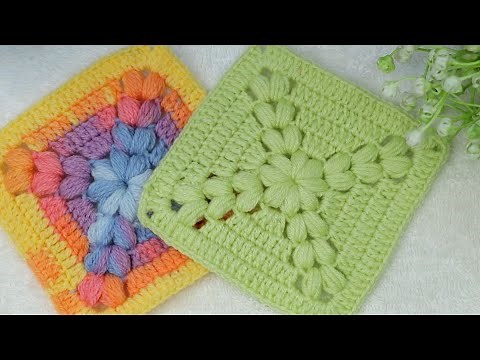 Very Easy Granny Square crochet pattern for beginners. crochet stitch