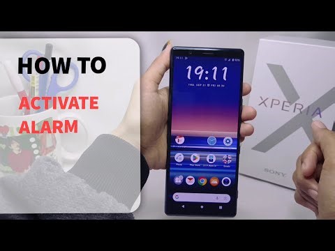How To Activate Alarm In Sony Xperia | Set An Alarm On Sony Xperia