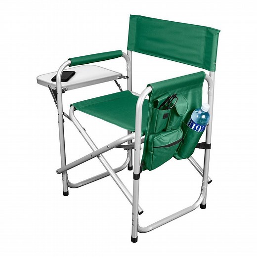 Foldable Aluminum Sports Chair, Green