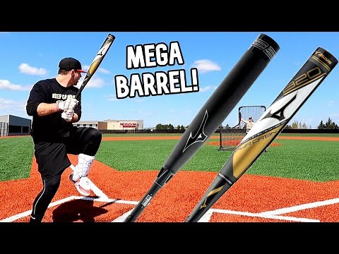 Hitting with the MIZUNO PWR CRBN (2021 & 2020) | BBCOR Baseball Bat Review