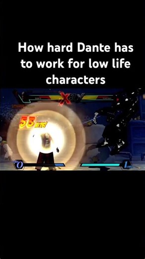 Dante’s high execution low damage output #umvc3