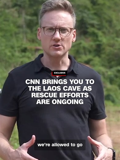 CNN's Will Ripley is near the Laos cave where the rescue mission to bring home five villagers trapped inside the cave continues.
