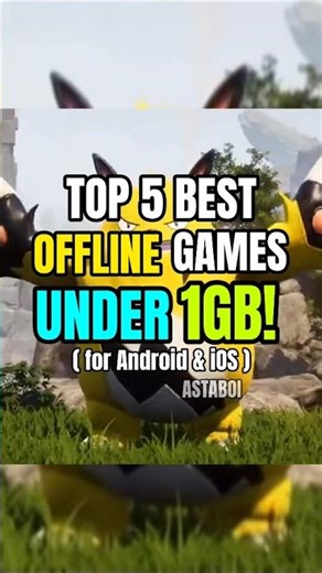 TOP 5 BEST OFFLINE GAMES UNDER 1GB FOR MOBILE! #shorts #trending #foryou #gaming #mobilegame #roblox