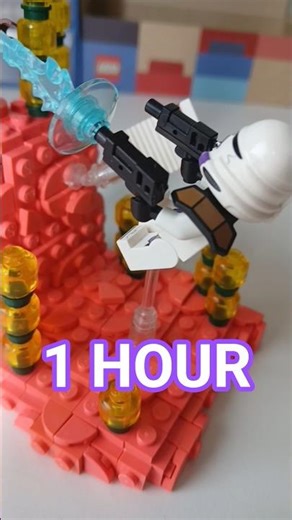 1-Hour Lego Star Wars Moc Challenge #lego #legostarwarsmoc #fyp #starwars #clonewars #legostarwars