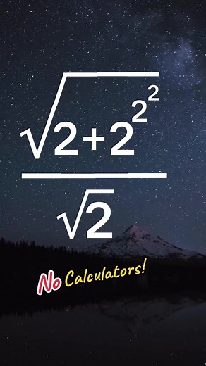 Simplify without using a calculator #teachingmath #mathtricks #algebrahelp #mathteacher #leanrnontiktok