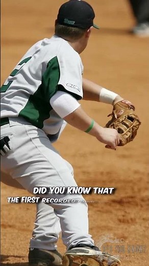 🔥First Baseball Game Ever in 1846!⚾️ | Fascinating Facts | YT Shorts