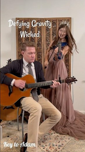 Defying Gravity from Wicked on electric violin and guitar