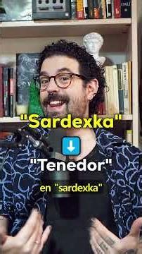 ¿Sabías que en euskera comen con herramientas del campo?