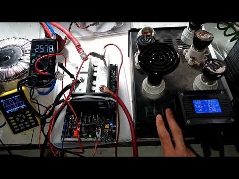 2604076WAQMKHG Test uji voltage & beban KIT INVERTER PSW EGS002 TO247 12Mosfet 24V