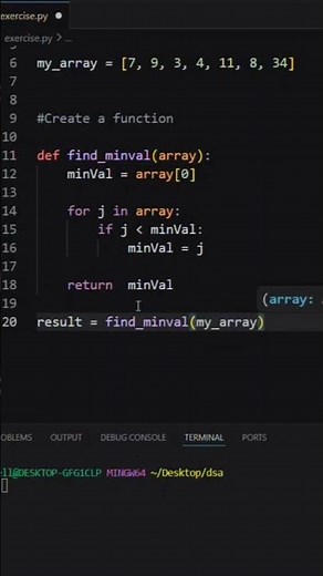 Write a simple algorithm in Python. #coding #programming #correctcoding #correctcoding