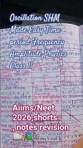 Oscillations in Physics | Simple Harmonic Motion Explained 🔥📚 | Class 11/12 Boards + NEET